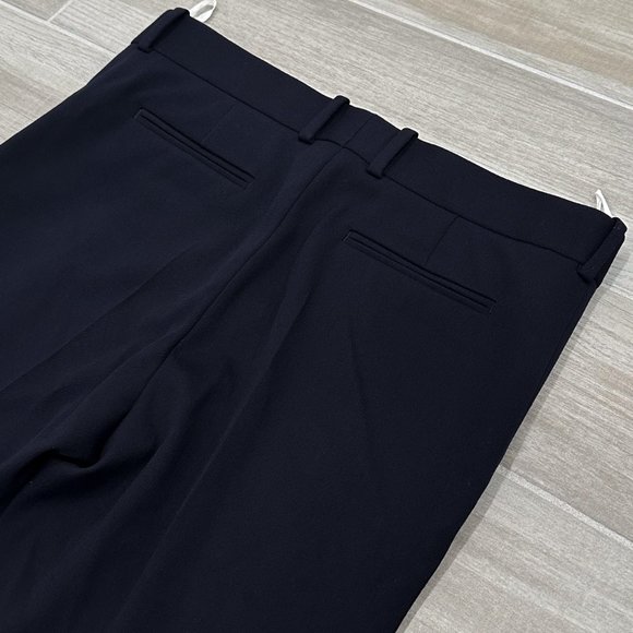 Celine Wool Tapered Ankle Trouser Dress Pants in Navy Blue US Women's Size 6 - Picture 10 of 16
